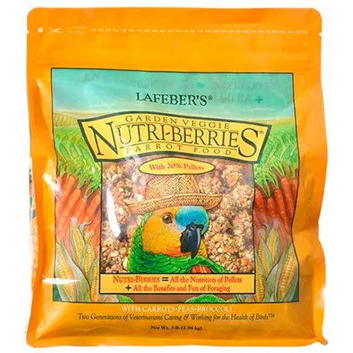 Lafeber Veggie nutri-berries papegaai Classies