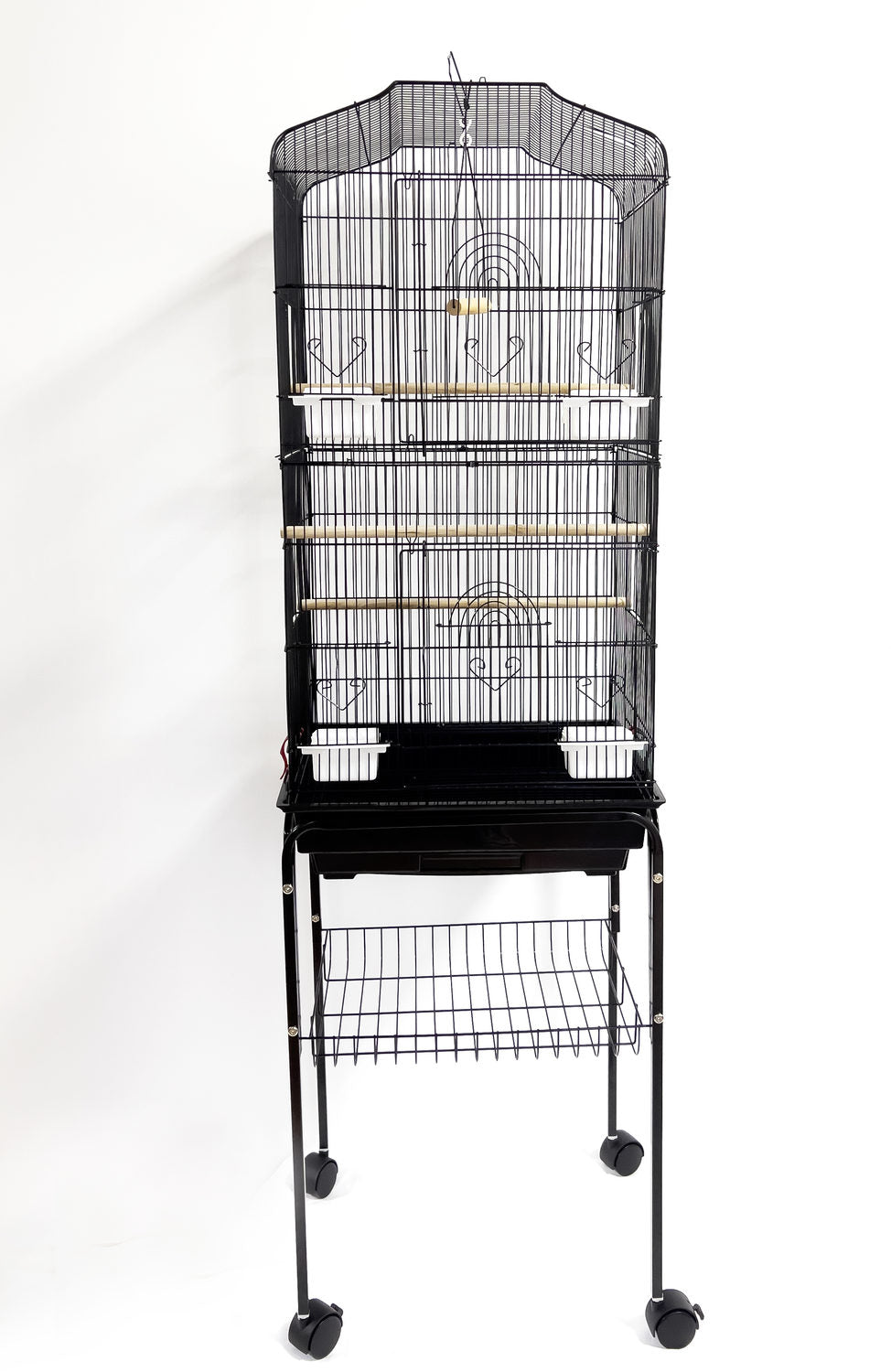 Peep Vogelkäfig auf Fuß 46 x 36 x 154 cm