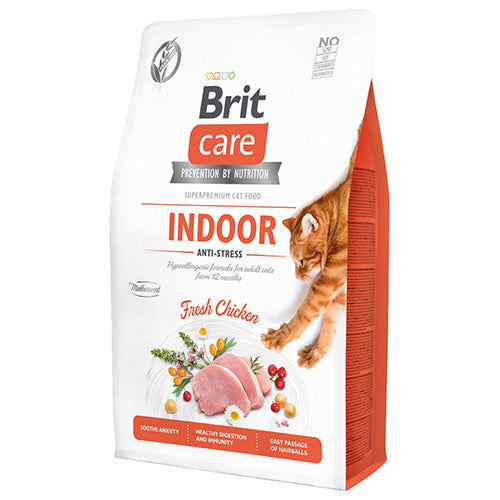 Brit care huiskat anti stress verse kip 2 kg