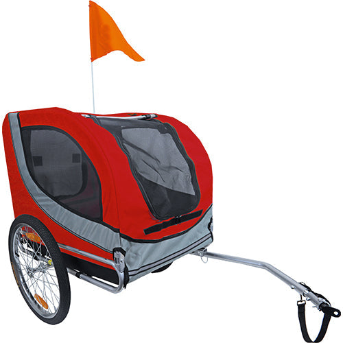 Boony Fietskar runner 2 rood - grijs tot 45 kg Classies