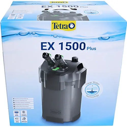 Tetra buitenfilter Ex serie - 500 - 700 - 1000 - 1500 plus Classies