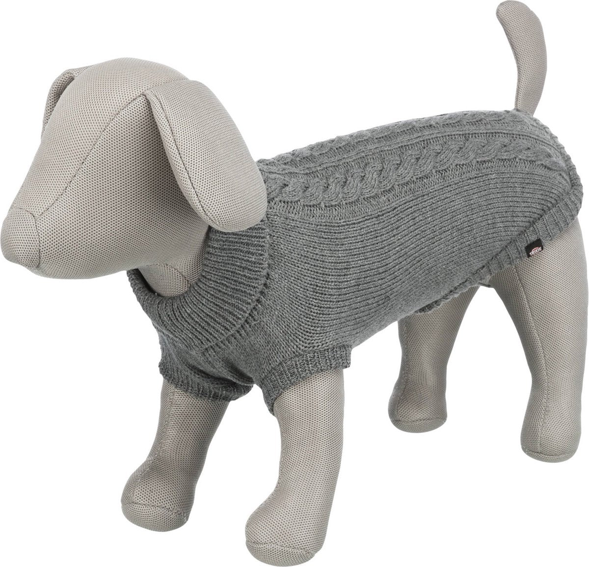 Trixie Hundepullover Kenton grau 55 cm