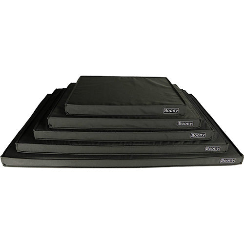 Boony Draadkooibed - Orthopedisch Waterproof Benchkussen - Zwart - Verkrijgbaar in 5 maten