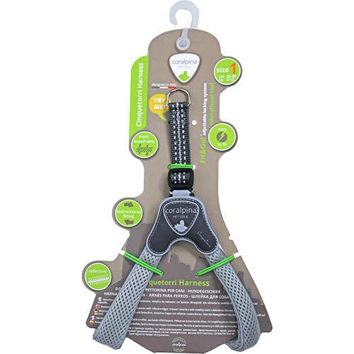 Luxus Coralpina Geschirr Cinquetorri hellgrau
