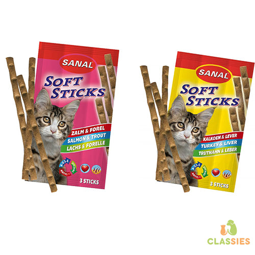 Sanal Katzen Softsticks pro 5 Packungen