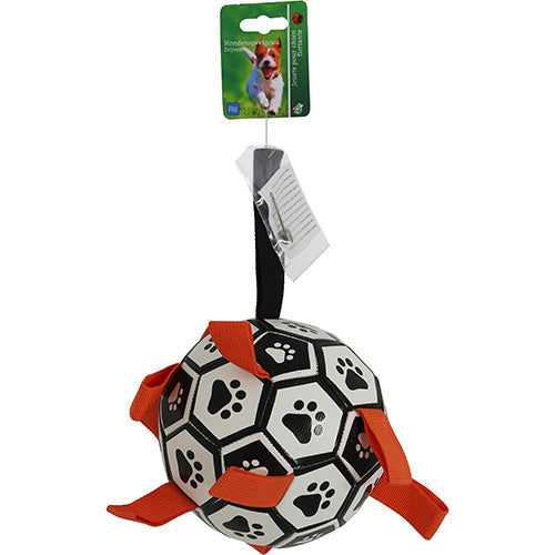 Apporteerspeelgoed flappenbal met handvat - 3 maten Classies