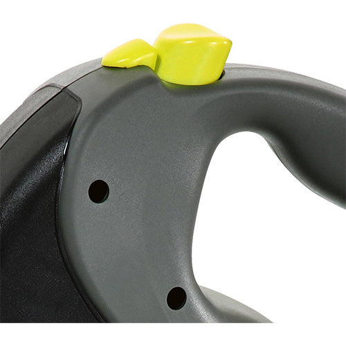Flexi giant neon lint zwart/neon geel PRO/10m Classies