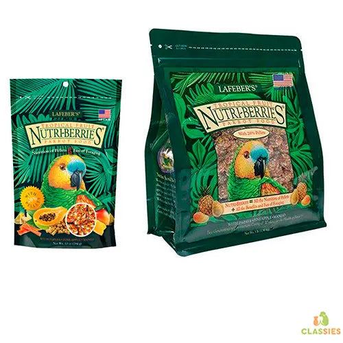 Lafeber Nutri-Berries Tropical fruit papegaai Classies