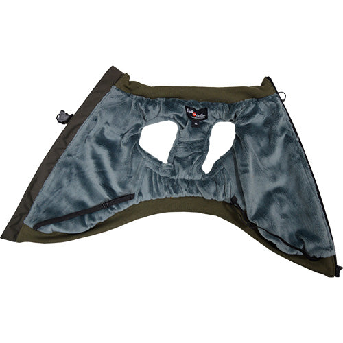Jack and Vanilla Dogwalk Jacket Harness London - Hondenjas met Harnas - Grijs - Verkrijgbaar in 7 maten