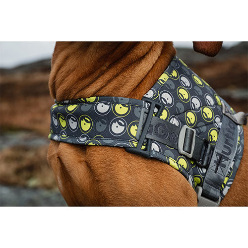 Hurtta Go Harness Hondentuig/ Hondenharnas - Storm Grey - Verkrijgbaar in 5 maten Classies