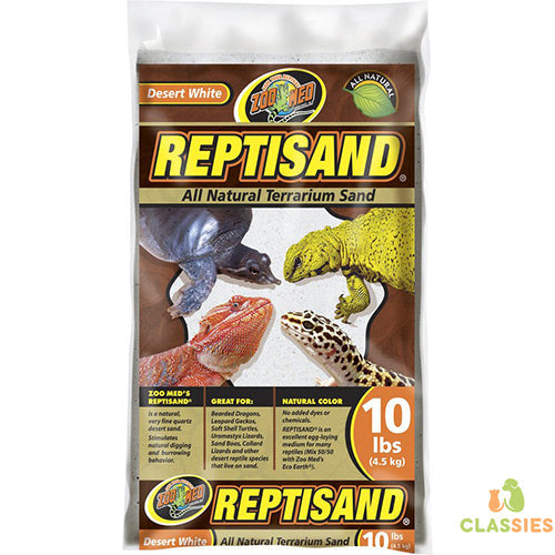 Zoo Med repti sand wit 4,5 - 9 kg Classies