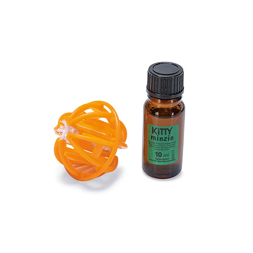Karlie Kitty Minzie Cat - Katzenball mit Katzenminze-Flüssigkeit 10 ml