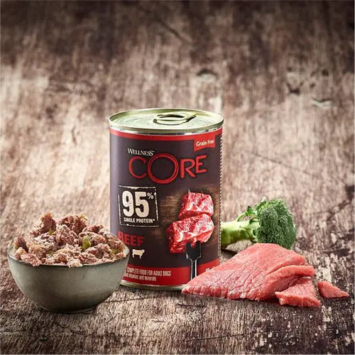 Wellness Core graanvrij - blikvoer - natvoer 400 gram Classies