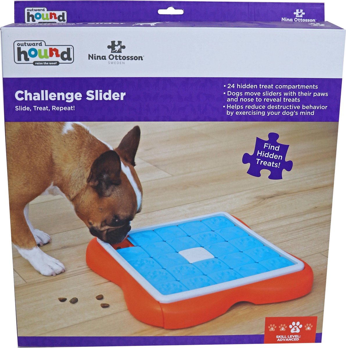 Nina Ottosson - Challenge Slider Orange Blau