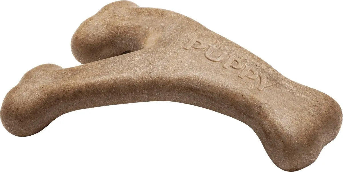 BENEBONE Puppy Pack (Dental Chew + Wishbone) Kauwspeelgoed - Nylon - XS - Set van 2 stuks Classies