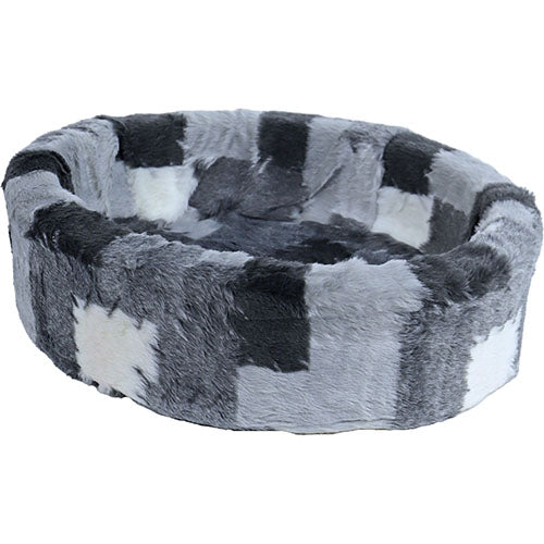 Boony Soft Teddykorb Block grau oder braun
