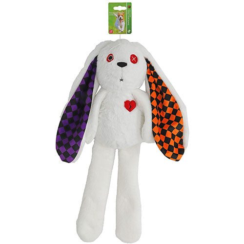 Boon hond speelgoed halloween konijn wit 57cm