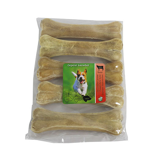 Gepresster Knochen im Beutel verpackt