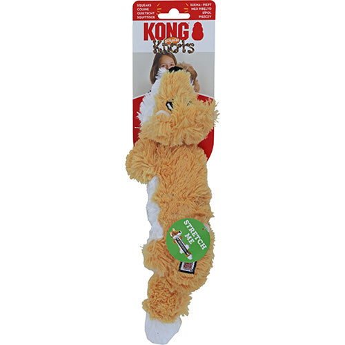 Kong Scrunch Knots Vos Hondenknuffel - 30x8x5 cm