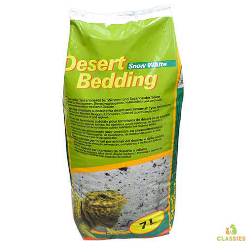 Lucky reptile desert bedding snowwhite