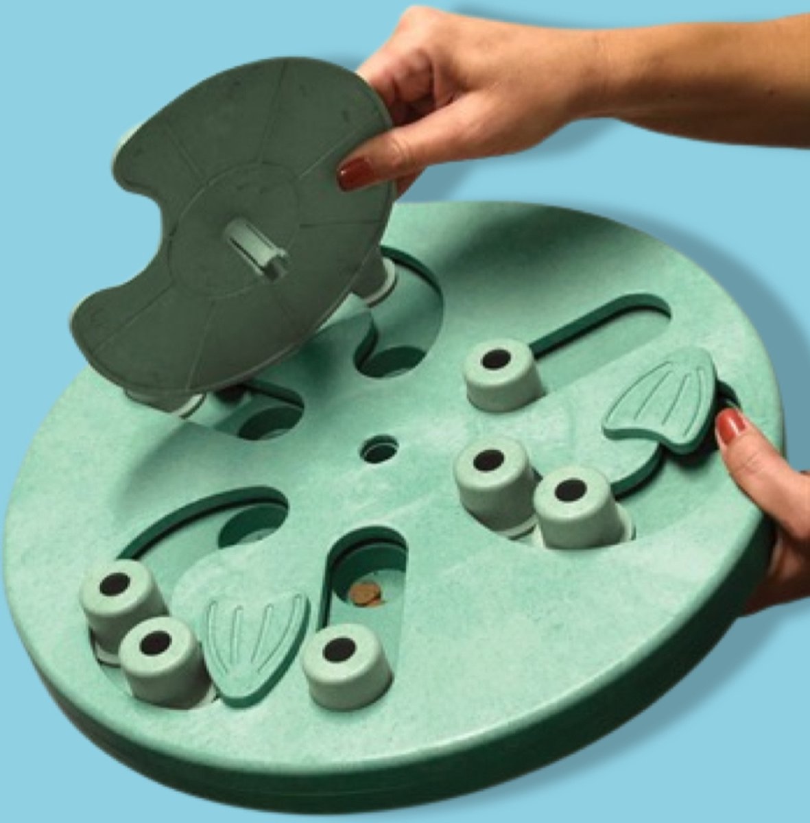 Nina Ottosson Hundearbeiter-Verbundwerkstoff 34,5 x 34,5 x 5 cm