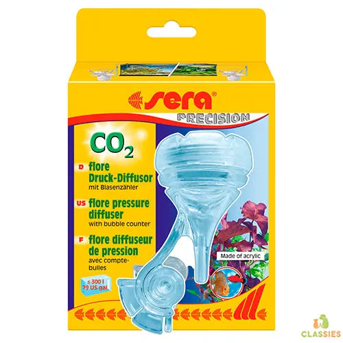 sera flore CO2 druk-diffusor Classies