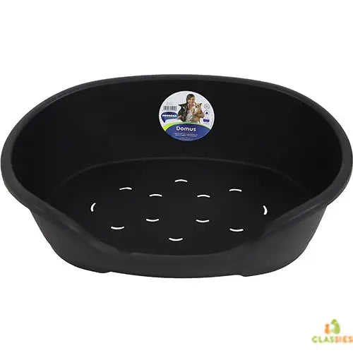 Moderna Domus Plastic Hondenmanden - Zwart of Grijs - 4 Maten Classies