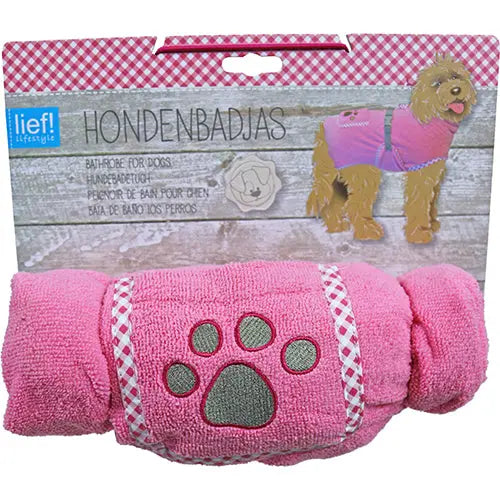 Lief! badjas in badstof Classies