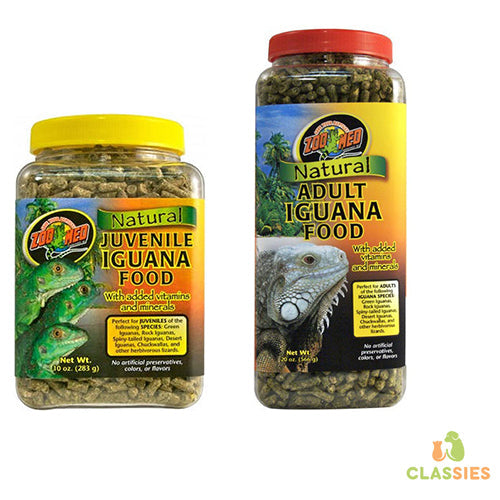 Zoo Med all natural leguaan voer 283 - 567 gram Classies