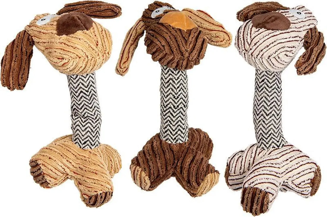 Jack And Vanilla - Speelgoed - Velveties Hond - Assorti - 25cm Classies