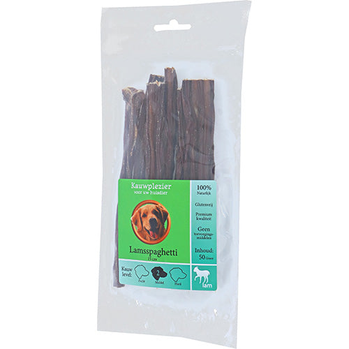 Boon Natuurlijke Snack Lam - Lamsspaghetti 15 of 35 cm Classies