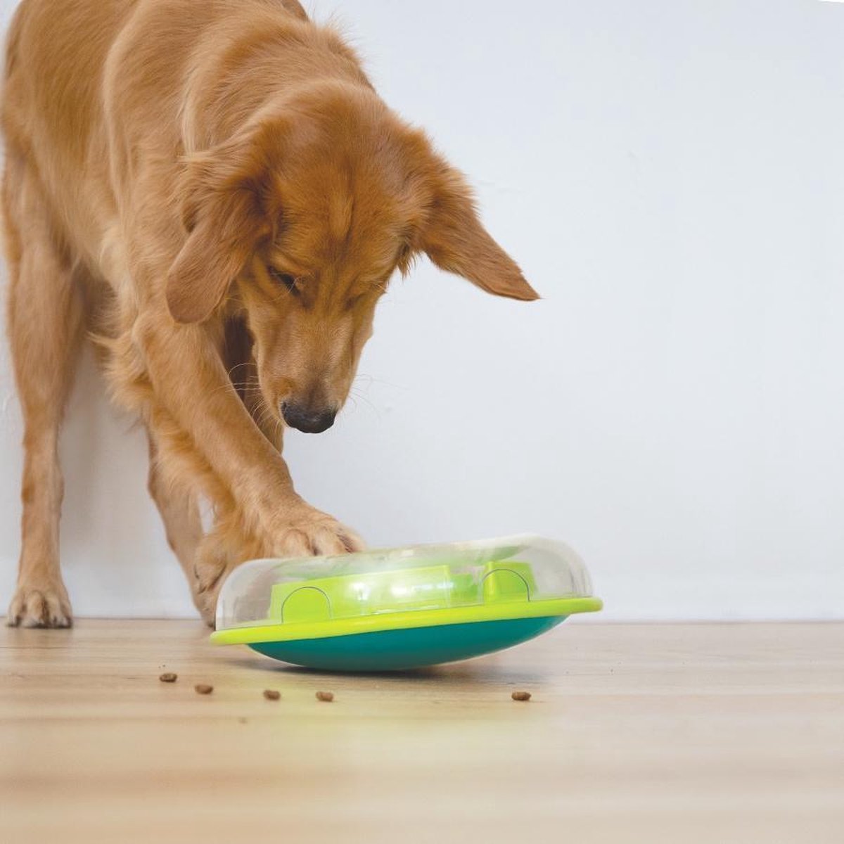 Nina ottosson wobble bowl groen 30 x 30 x 9 cm