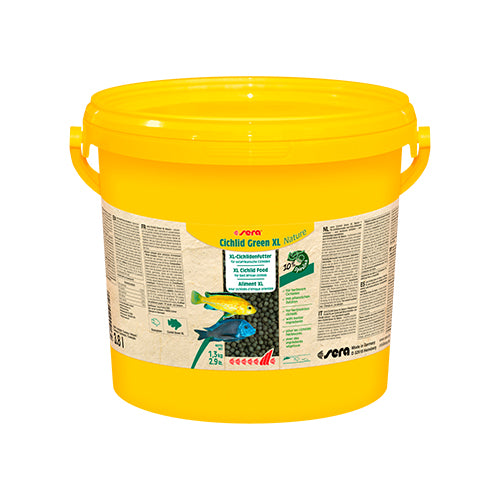 sera Cichlid Green XL Natur - 1000 - 3800 ml - 3,6 kg
