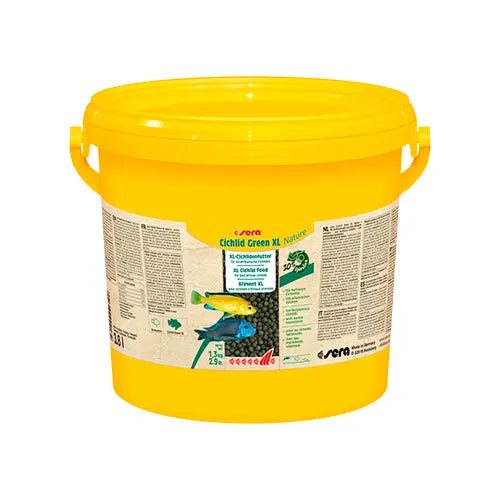 sera Cichlid Green XL Nature - 1000 - 3800 ml - 3,6 kg Classies