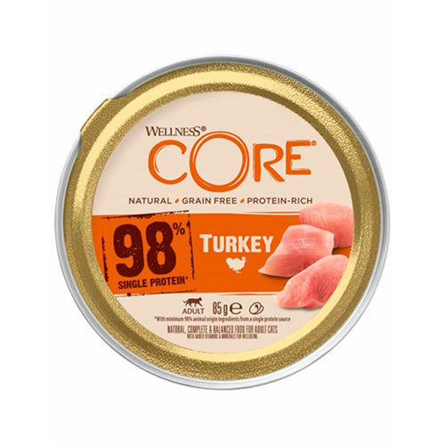 Wellness core kattenvoer kuipje Meat 85 gram in verschillende smaken