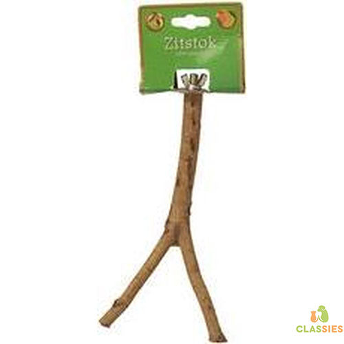 Zitstok hout met schroefdraad Classies