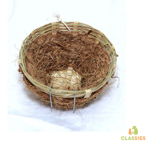 Nest Offen Schilf + Kokosnuss 17Cm