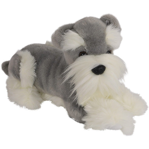 Boony Natural Decoration Pluche Schnauzer Peper en Zout - Verkrijgbaar in 3 varianten
