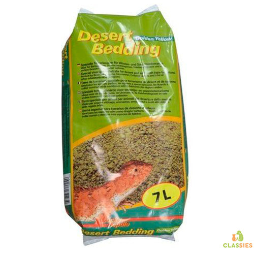 Lucky Reptile Desert Bedding golden yellow