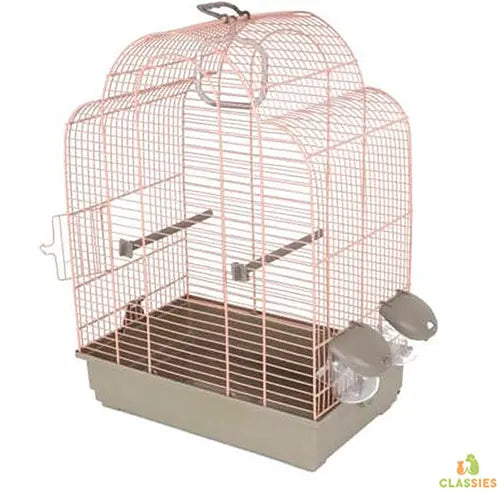 Voltrega Vogelkooi 648 Salmon/Mocca 39 x 25 x 48 cm Classies