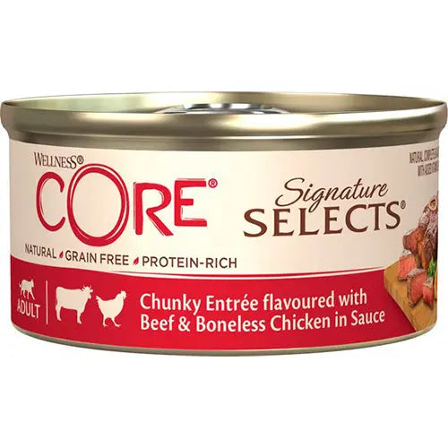 Well Core kattenvoeding - natte voeding - Sig Select 79 gram Classies