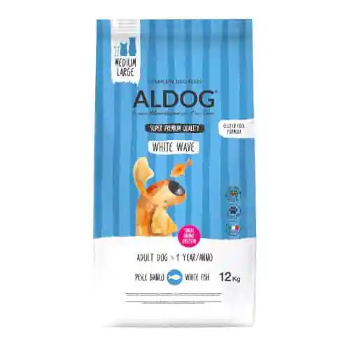 Aldog brokken witvis M/L - 3 - 12 kg
