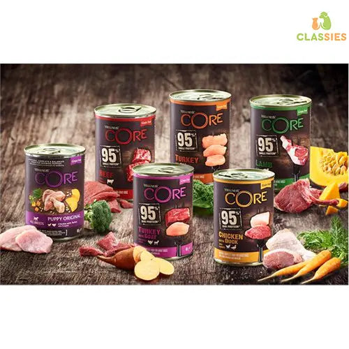 Wellness Core graanvrij - blikvoer - natvoer 400 gram Classies