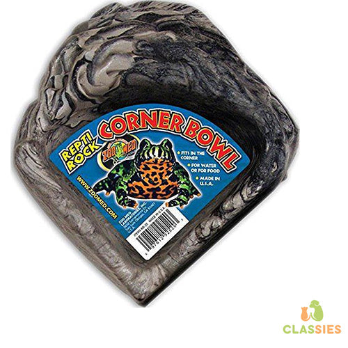 Zoo Med hoek waterschaal Rock corner dish Classies