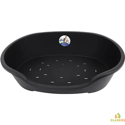 Moderna Domus Plastic Hondenmanden - Zwart of Grijs - 4 Maten Classies