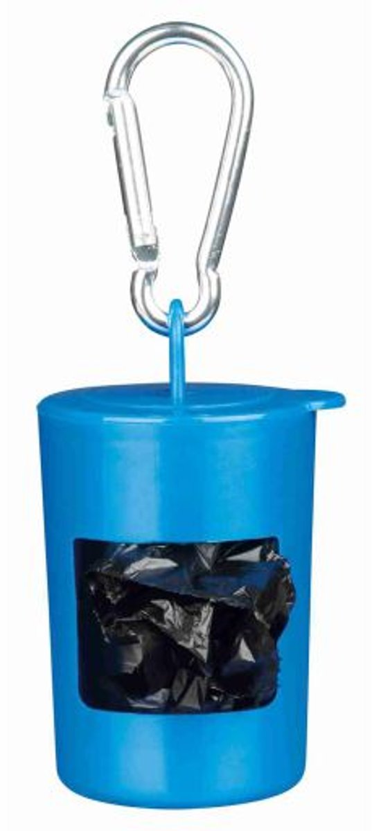 Trixie poepzakdispenser met 2x20 zakjes assorti Classies
