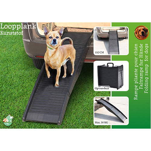 Kunststoff-Gangway 152 cm, 4-teilig, maximal 50 kg.