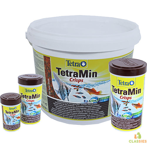 Tetra min Crisps 100 - 250 - 500 ml - 10 liter Classies