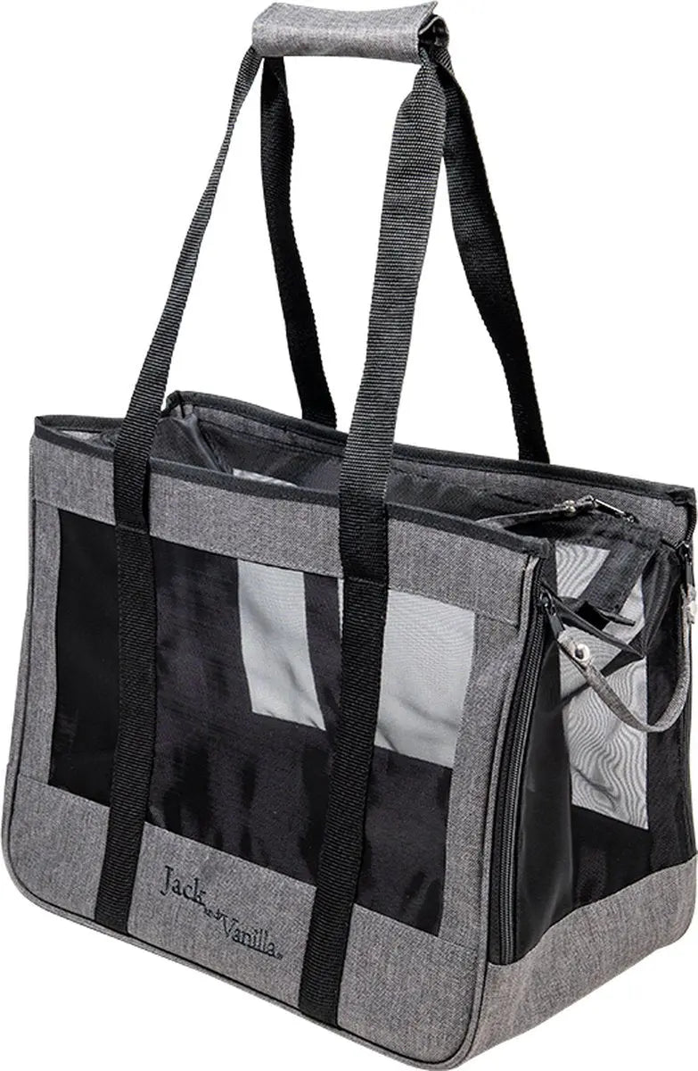 Jack And Vanilla - Draagtassen - Travel Draagtas - Grijs/zwart - L Classies