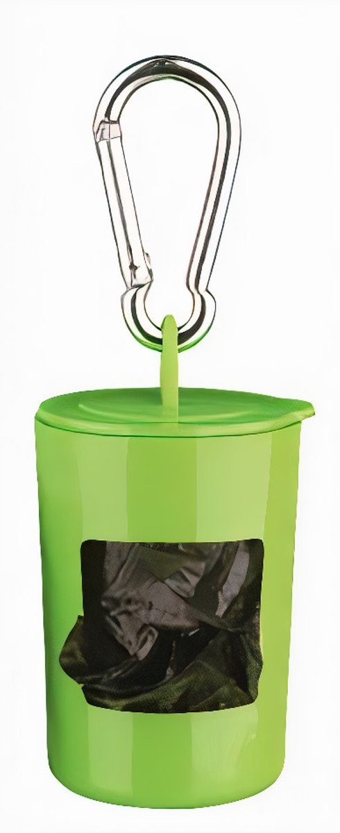 Trixie poepzakdispenser met 2x20 zakjes assorti Classies